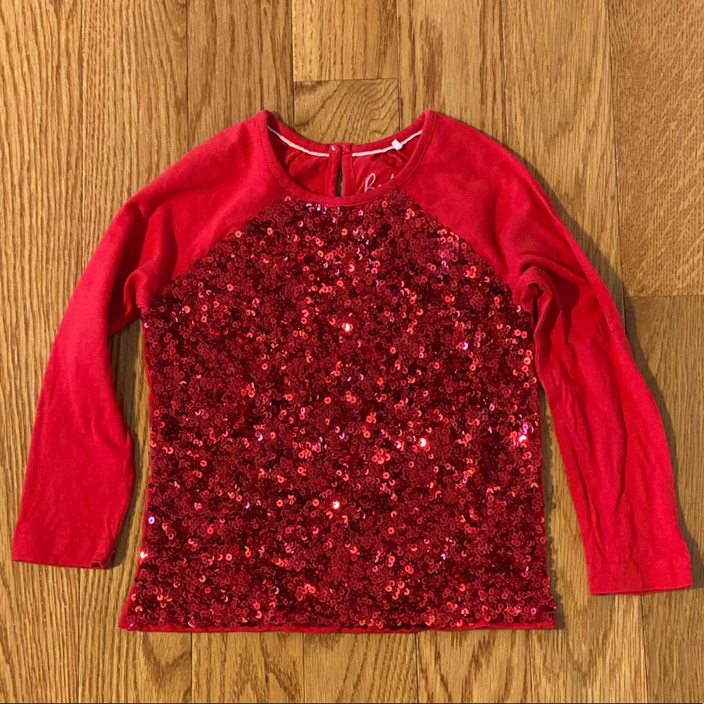 Mini Boden Sparkle Long Sleeved Shirt